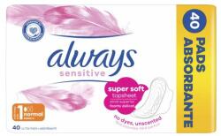 Always Sensitive Normal Plus absorbant Absorbante sanitare cu aripioare 40 buc pentru femei