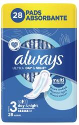 Always Ultra Day & Night absorbant Absorbant sanitar cu aripioare 28 buc pentru femei