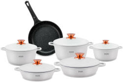 Zass Gourmet Set Oale Zass Gourmet ZG-ZCS 01 De Inalta Calitate Aluminiu Alb (ZG-ACS 01 Alb)