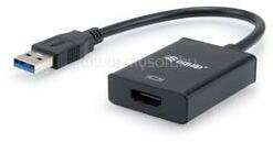 Equip Átalakító - 133385 (USB-A3.0 to HDMI, fekete) (EQUIP_133385) (EQUIP_133385)