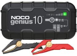 NOCO Genius Incarcator baterie NOCO GENIUS10EU, tensiune de incarcare: 6/12 V NOCO, curent de incarcare: 10A, alimentare: 120/240V (Negru) (GENIUS10EU)