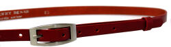 Penny Belts Bőr övszíj 15-2-93 piros 105 cm
