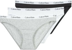Calvin Klein 3 PACK - női alsó QD3588E-999 BLACK/WHITE/GREY S