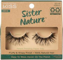 KISS Öntapadó szempillák ECO természetes Sister Nature Lash 1 pár Willow