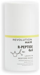 Revolution Beauty Öblítést nem igénylő hajmaszk R-Peptide 4x4 (Leave-In Repair Mask) 50 ml