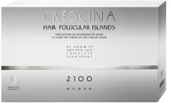 Crescina Follicular Islands 2100 Eelőrehaladott stádiumú hajritkulás ellen kezelés, nőknek, 10 + 10 ampulla