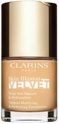 Clarins Mattító alapozó Skin Illusion Velvet (Natural Matifying & Hydrating Foundation) 30 ml 109C