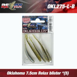 Relax Lures Oklahoma Laminat 7cm Blister *5 Culoare S092 (OKL275-S092-B)
