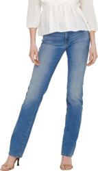 ONLY Női farmer ONLALICIA Straight Fit 15258103 Medium Blue Denim 27/34