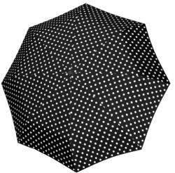 Doppler Női összecsukható esernyő Black&white 7441465BW06 - vivantis