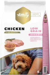 Amity Super Premium Low Grain Adult Száraz kutyaeledel, csirkehús, 4 kg
