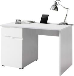 Bega SPICE 1 íróasztal, mérete 120x76x67 cm, szín fehér/fényes fehér