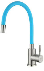 Zegor álló mosogató csaptelep flexibilis kifolyócsővel SAP4-F090BU Kék (SAP4-F090BU)