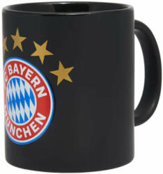 Bayern München bögre fekete 5 csillag - pepita