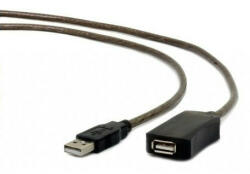 KAU-USB hossz. kábel A/A 10m erősítős Gembird
