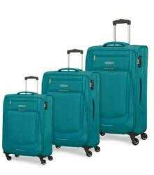 Samsonite Summer Session Set de 3 valize cu husă moale - albastru (125808-2206) Valiza