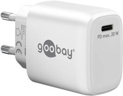 Goobay USB-C PD GaN Fast Charger (20 W) fehér (65406)