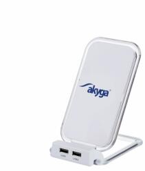 Akyga AK-QI-03 Wireless Charger Pad White (AK-QI-03)