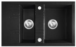 FDesign Carioca chiuvetă din granit 79x48 cm gri/grafit/onix FD9-15-4879-22 (FD915487922) Chiuveta