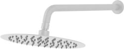FDesign Inula cap de duș cu braț 25x25 cm rotund alb FD8-513-33 (FD851333)