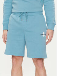 Calvin Klein Jeans Pantaloni scurți sport Monologo J30J325131 Albastru Regular Fit