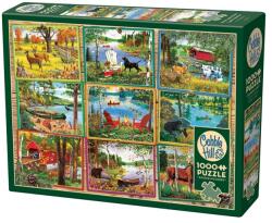 Cobble Hill 1000 db-os puzzle - Postcards from Lake Country (40231) (40231)