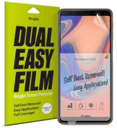Ringke Folie pentru Samsung Galaxy A7 2018 (set 2) - Ringke Dual Easy Full - Clear (KF232797)