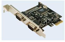 LogiLink Schnittstelle PCIe Karte 2x seriell (PC0031) (PC0031)