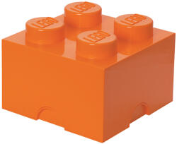 LEGO® Cutie depozitare LEGO 2x2 portocaliu (40031760) - brickdepot