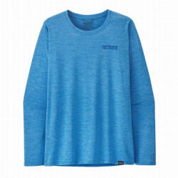 Patagonia W's L/S Cap Cool Daily Graphic Shirt - Lands Mărime: M / Culoare: albastru
