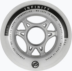 Powerslide Infinity II roți pentru role 80mm/85A 4 buc. alb 905228