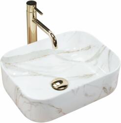 Rea Demi Mini - Mosdó - Márvány - 40x30 cm (50039)
