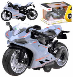 JOKOMISIADA Öntött modell Motorkerékpár húzható játékkal ZA3933