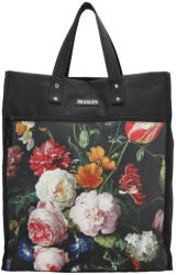 Beagles Shop & Go fekete virágos női bevásárló táska (21035057)
