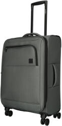 Enrico Benetti Oakville szürke 4 kerekű közepes bőrönd (Oakville-M-szurke)