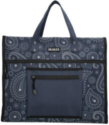 Beagles Shop & Go kék mintás női bevásárló táska (471041114)