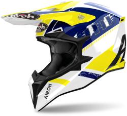 Airoh Motokrosová helma Airoh Wraaap Feel 2024 lesklá žluto-modrá (AIM140-2116)