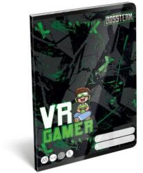 Lizzy Card BossTeam VR Gamer füzet - 2. osztályos vonalas - A5 16-32 (LIZ-23065101)