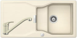 SCHOCK 1250008+2560/PS56 - SCHOCK KYOTO D-100L 1000x500 mm gránit mosogató Magnolia (jázmin) CRISTADUR® + Olasz (Quarmix) álló csaptelep jázmin szett (1250008+2560/PS56)