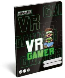Lizzy Card BossTeam VR Gamer sima füzet A5 - 20-32 (LIZ-23068901)
