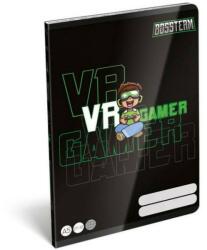 Lizzy Card BossTeam VR Gamer kockás füzet A5 - 27-32 (LIZ-23067901)