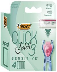 BIC Borotvafej BIC Soleil Click3 Sensitive női 4 darab/bliszter (921383) - homeofficeshop