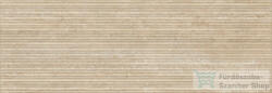Marazzi Fabula Wall 3D Mikado Travertino Rett. 33x100 cm-es falicsempe, MP0K (MP0K)
