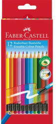 Faber-Castell Faber-Castell: Színesceruza szett radírvéggel 12db (116612) - jatekshop