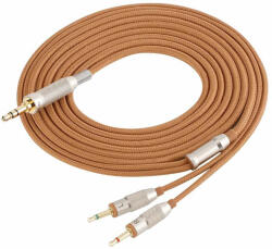 Sivga Audio HEADPHONE CABLE - Cablu pentru căști OCC cu conector de 3, 5 mm - Maro (SIVGA-C-PHNSV021-BRN)