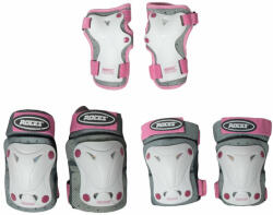 Roces Set de protecție Roces Jr Ventilated 3 Pack 301352 White/Pink 003