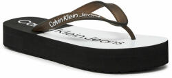 Calvin Klein Jeans Flip-flops Calvin Klein Jeans Beach Sandal Flatform Monologo YW0YW01617 Black/Bright White 0GM 39 Női