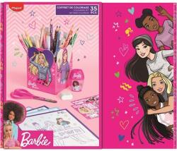Maped Színező készlet ajándékdobozban MAPED Barbie 35db-os (981866)