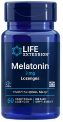 Life Extension Melatonin 3 mg (60 Comprimate de Supt)