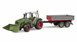 BRUDER Fendt Vario 211 traktor homlokrakodóval műanyag modell (1: 16) (02182) - mall